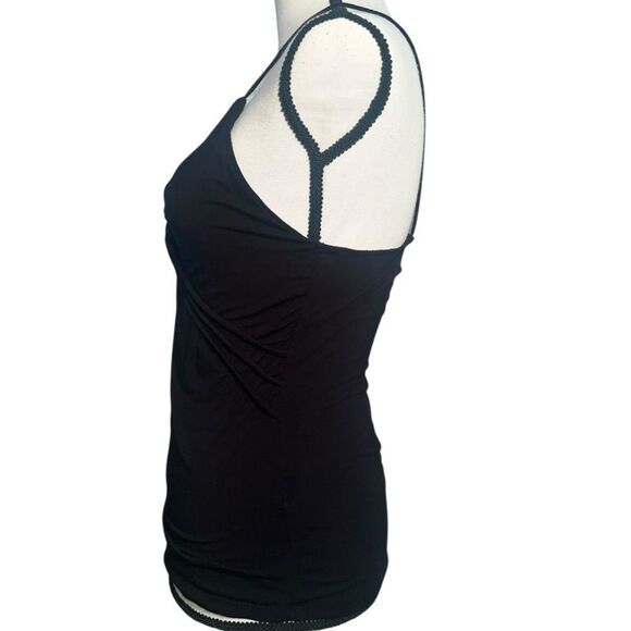 Black Strappy Tank Top - Picture 5 of 9
